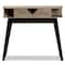 Baxton Studio Wales ModernLight Brown Finished Wood 1-Drawer Console Table 196-11913-ZORO - alternate 8